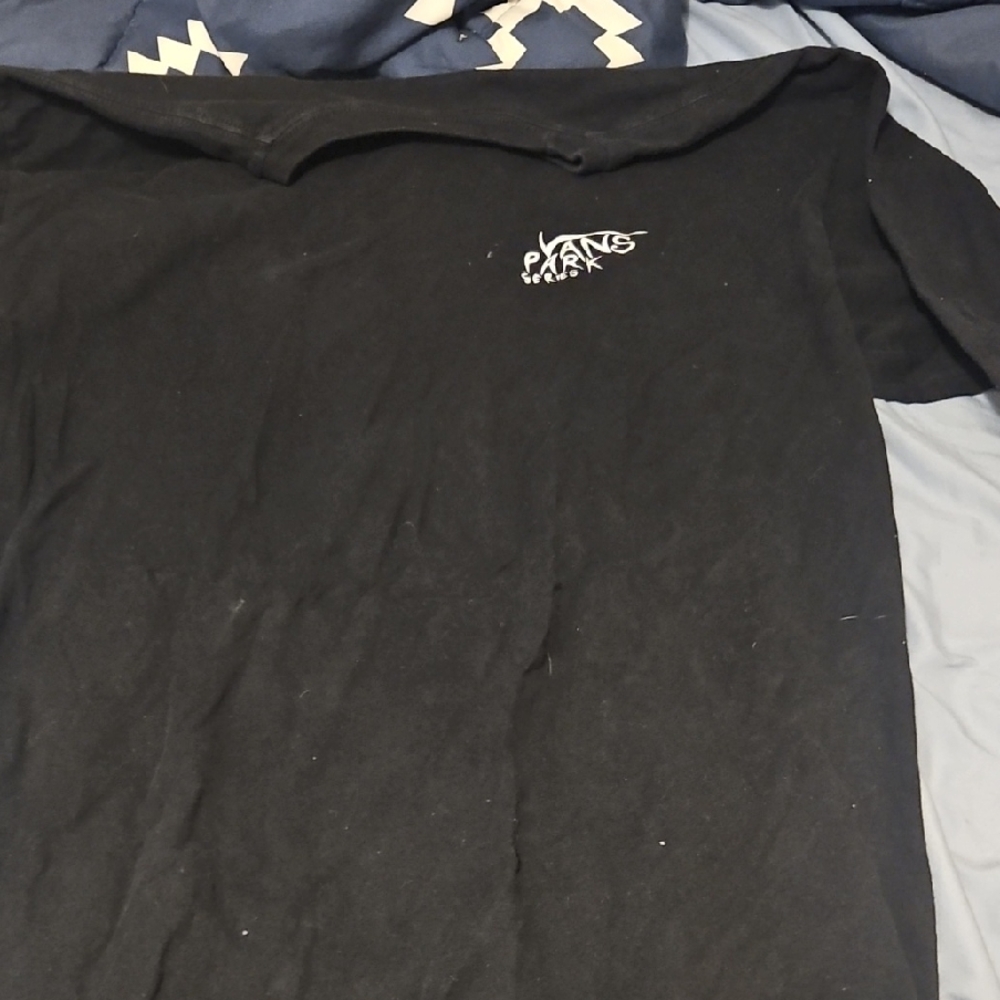 Black Graphic T-Shirt Longsleeve